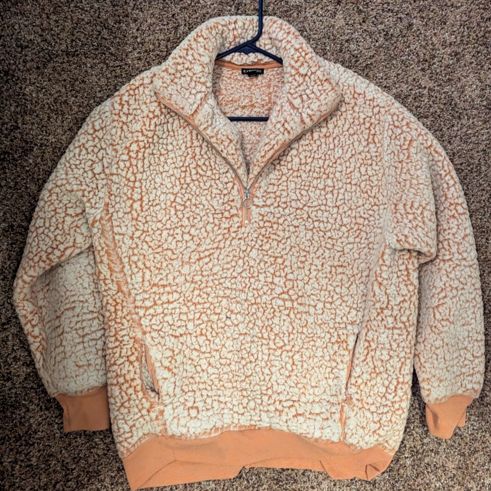 Women's Sherpa Pullover Size